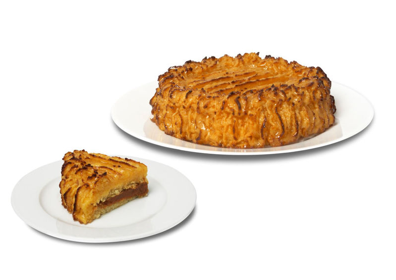 Imagen de 666666666666666 Torta de coco con dulce de leche