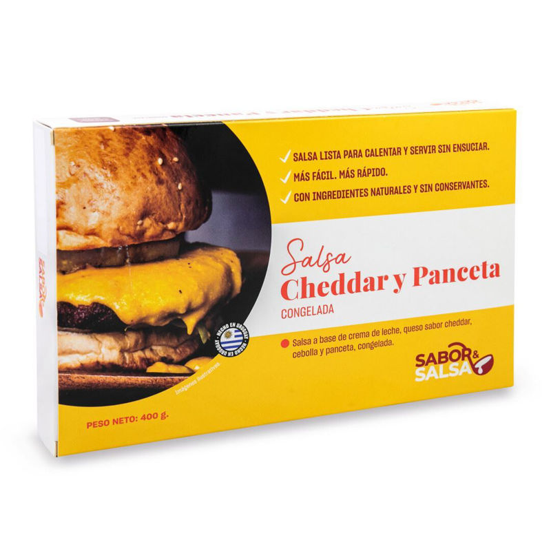 Imagen de 666666666666666 Salsa cheddar y panceta