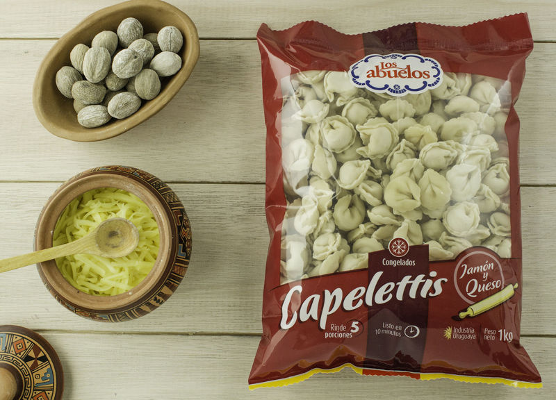 Imagen de 666666666666666 Capelettis de jamón y queso