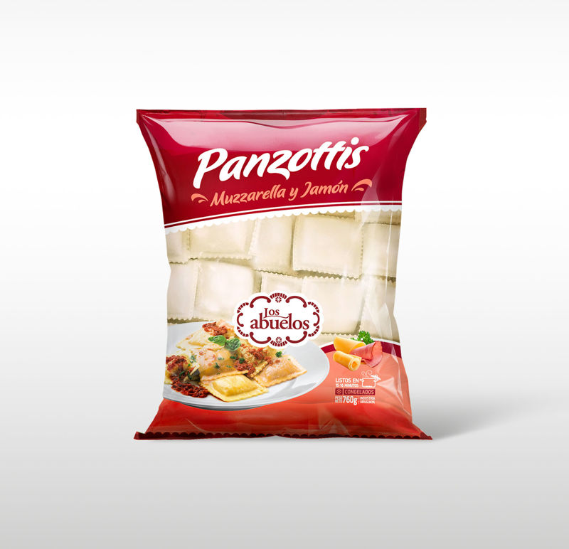 Imagen de 666666666666666 Panzottis de muzzarella y jamón
