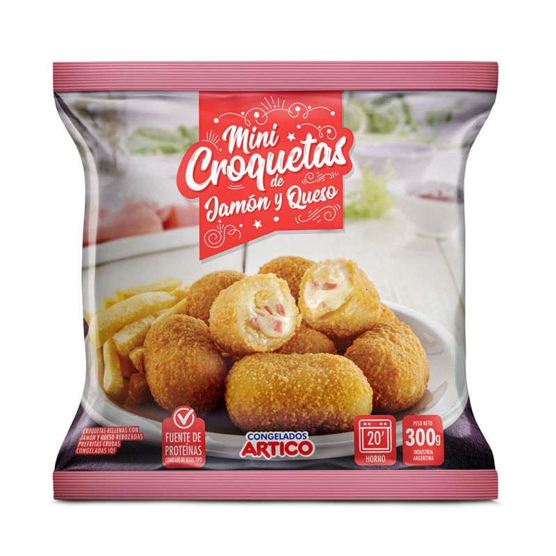 Imagen de 666666666666666 Mini croquetas de jamón y queso