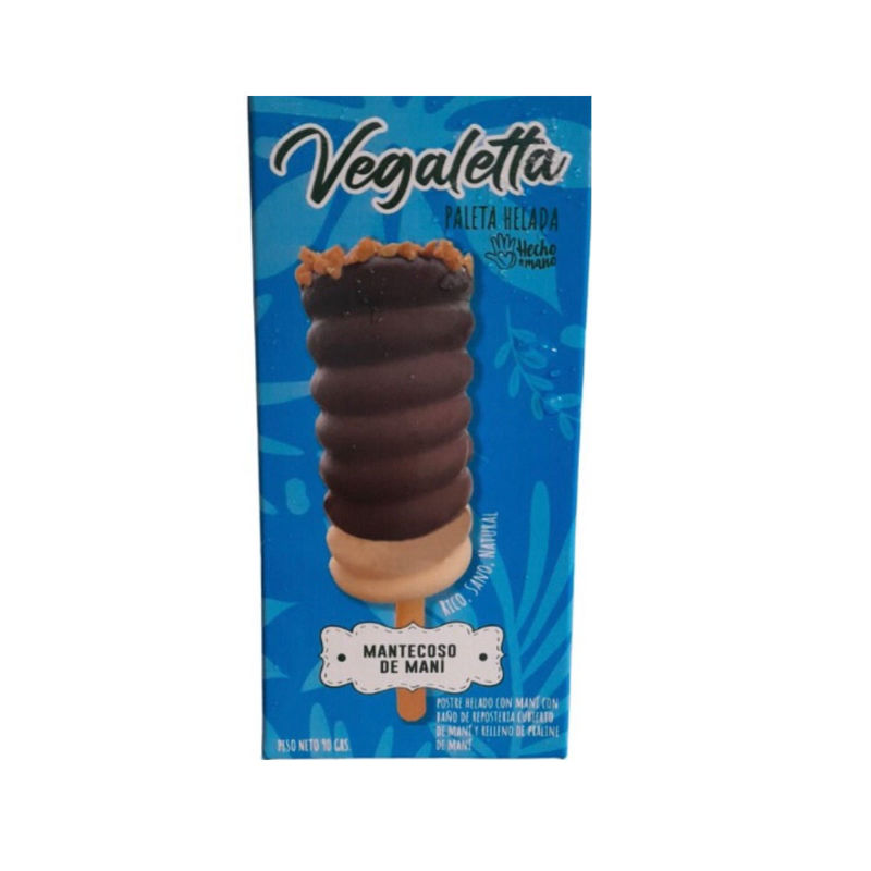 Imagen de 666666666666666 Tableta vegana de maní con dulce de leche