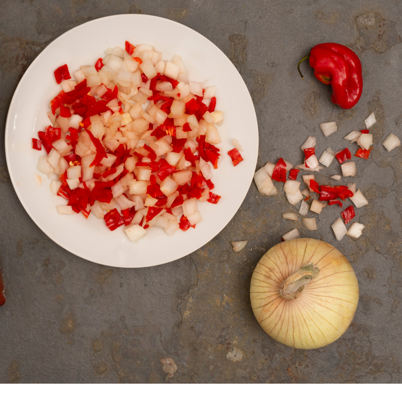 Imagen de 666666666666666 Mix de morrón y cebolla