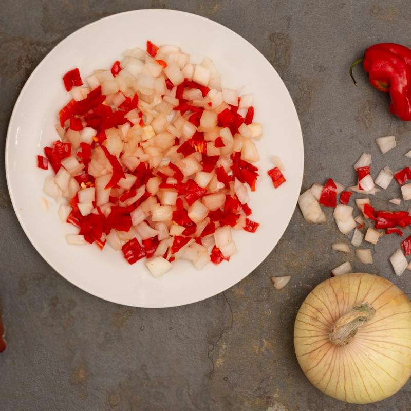 Imagen de 666666666666666 Mix de morrón y cebolla