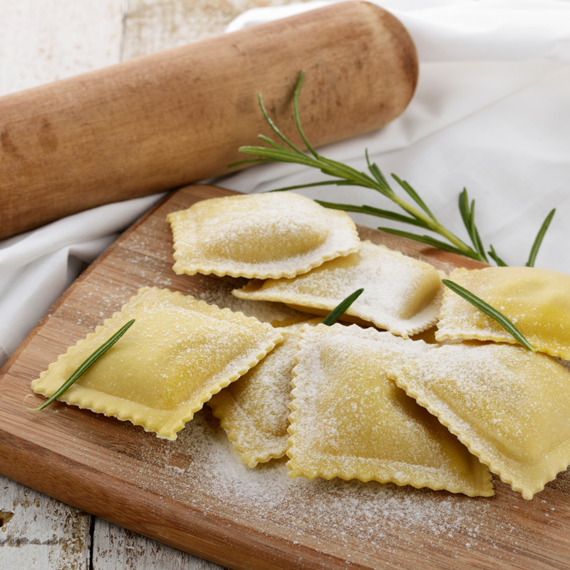 Imagen de 666666666666666 Raviolones de ricota y nuez