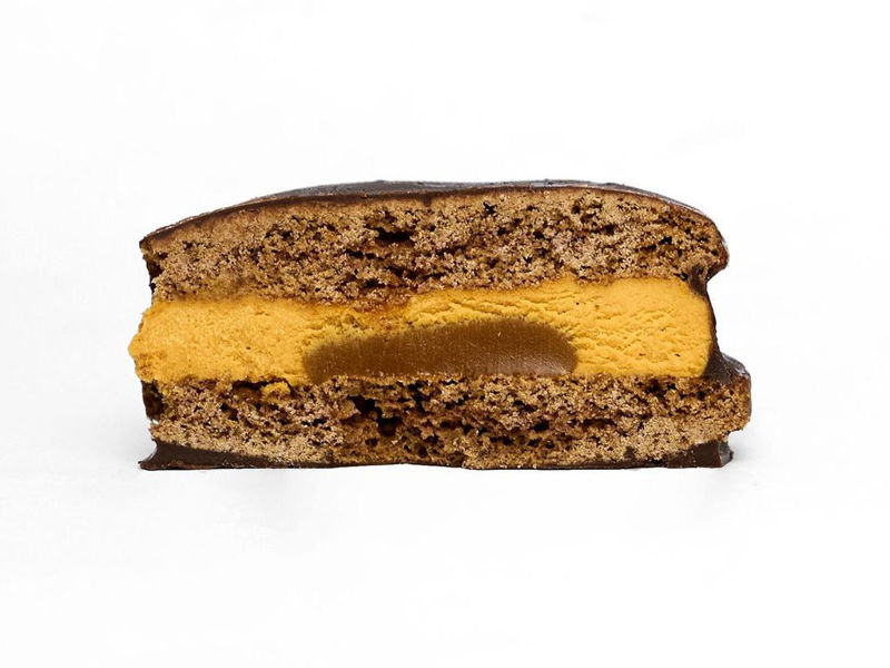 Imagen de 666666666666666 Alfajor helado de chocolate y dulce de leche sin gluten