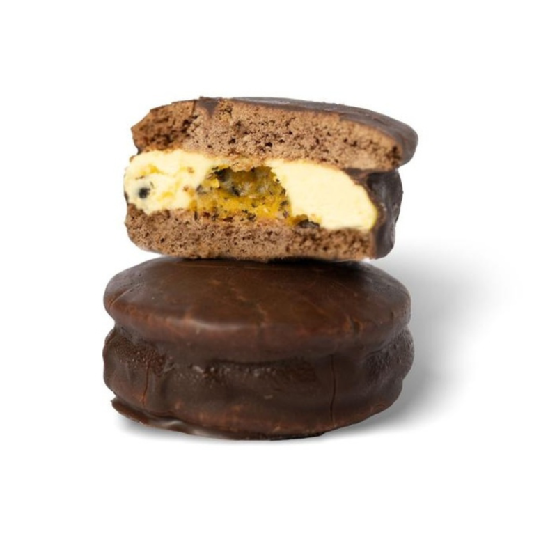 Imagen de 666666666666666 Alfajor helado de chocolate y maracuyá sin gluten