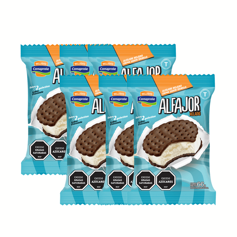 Imagen de 666666666666666 Alfajor sabor vainilla