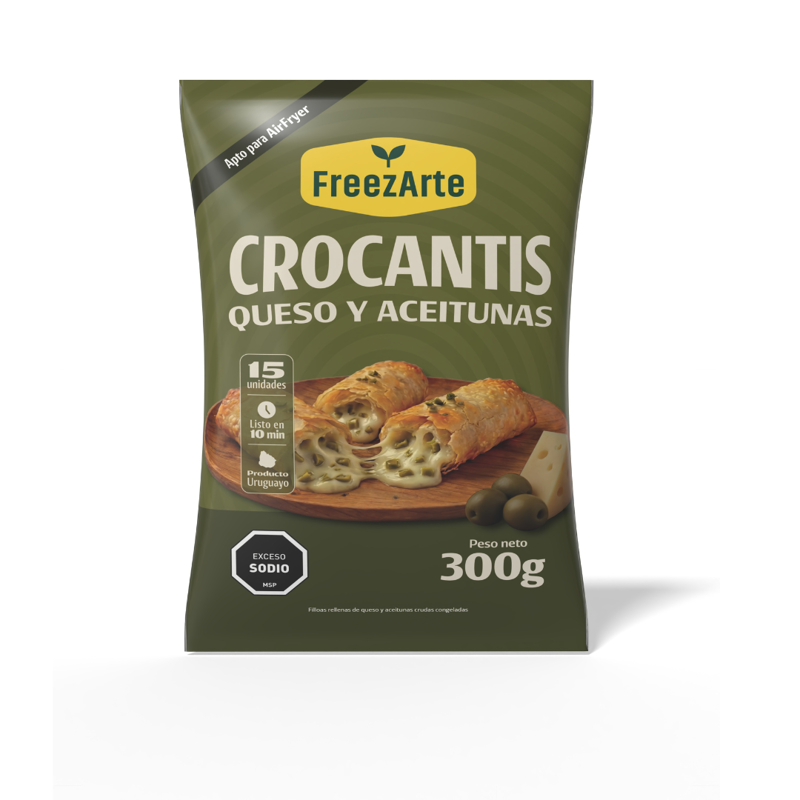 Imagen de 666666666666666 Crocantis de queso y aceitunas