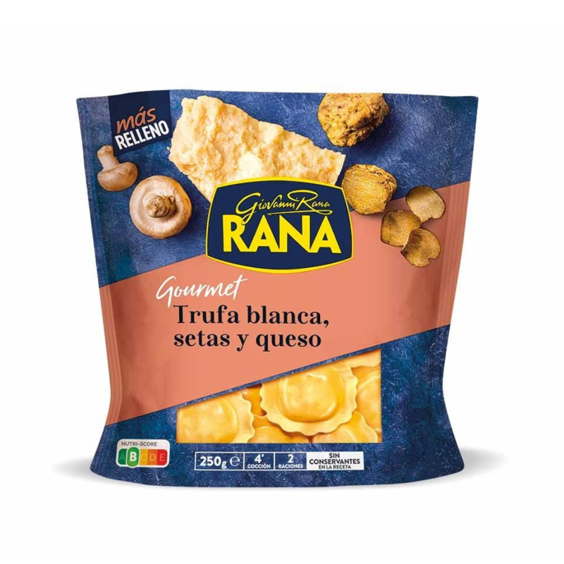 Imagen de 666666666666666 Ravioli con trufa, setas y queso - Girasoli