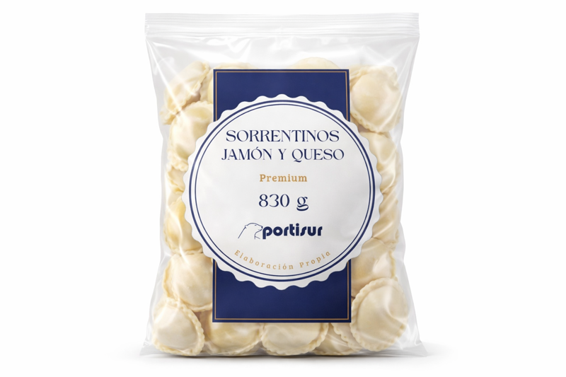 Imagen de 666666666666666 Sorrentinos de jamón y muzzarella