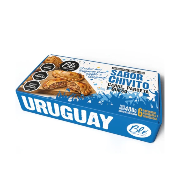 Imagen de 666666666666666 Empanadas sabor chivito