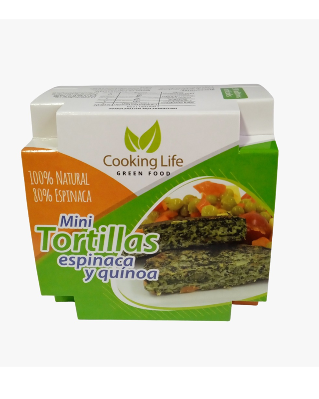 Imagen de 666666666666666 Mini tortilla de espinaca y quinoa