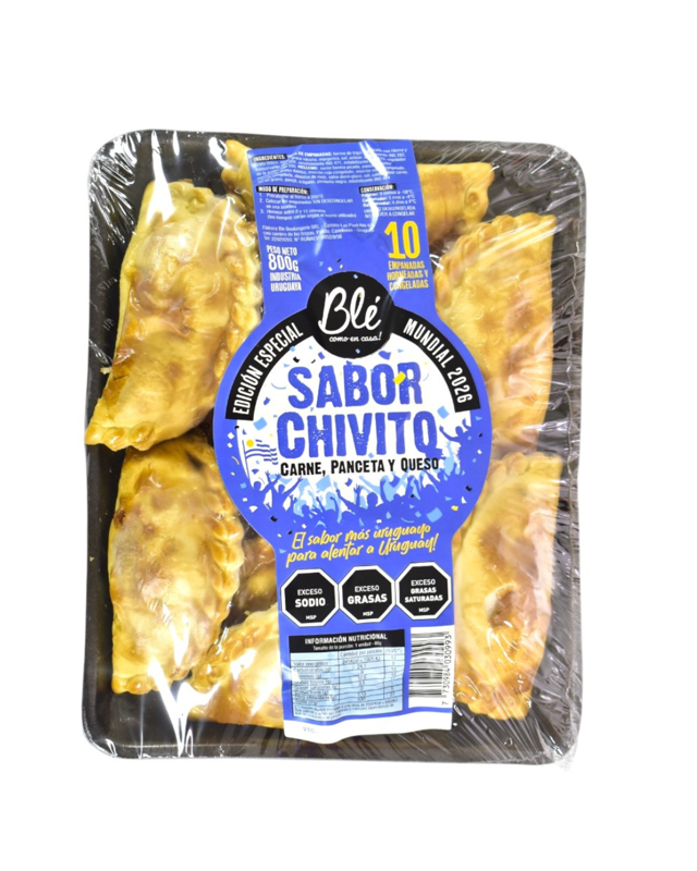 Imagen de 666666666666666 Empanadas sabor chivito