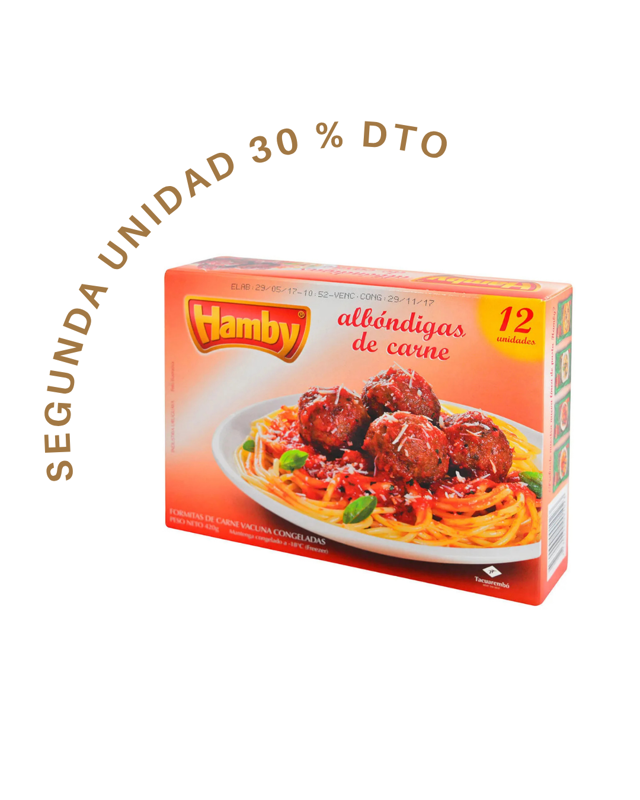 Imagen de 666666666666666 Albóndigas de carne: en la segunda unidad 30% de descuento